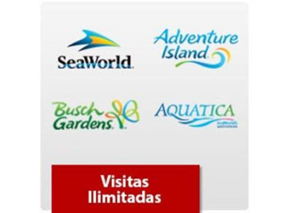 SeaWorld Parks - Visitas Ilimitadas + Estacionamento grátis